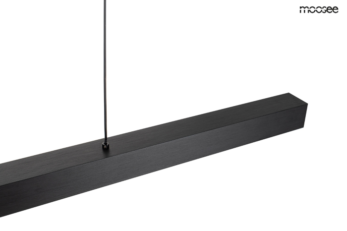 Pendul Liner 113,5x6x175 cm, Oțel și Acril Negru - Moosee [6]