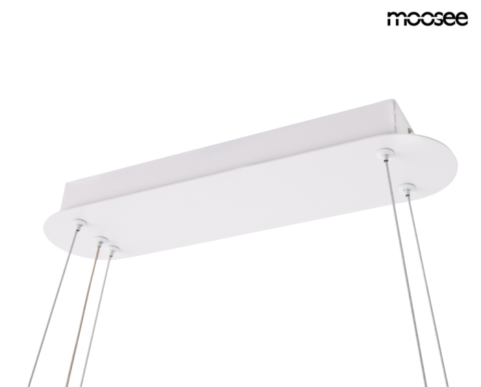 Pendul Mazaya 120x28x534 cm, Metal Alb - Moosee [4]