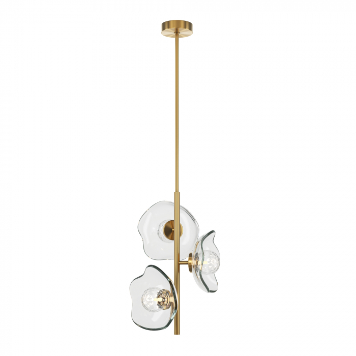 Pendul Miracle MOD207PL-03BS, 3xG9, aurie+alba, IP20, Maytoni [1]