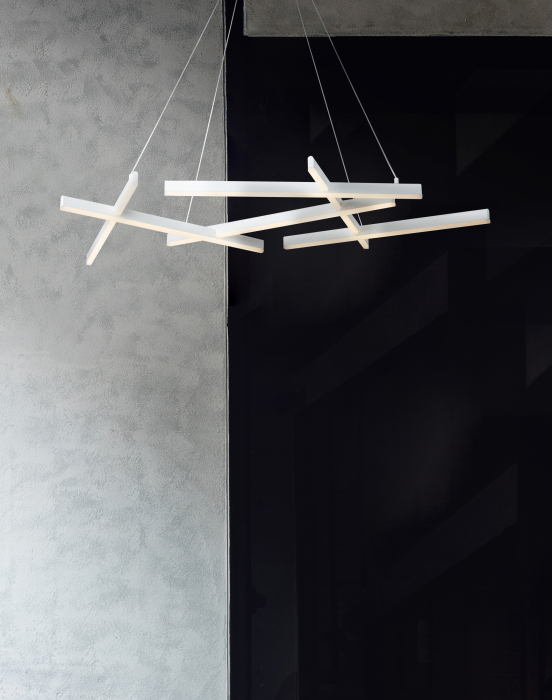 Pendul LINE Alb 3000k MOD016PL-L75W Maytoni Modern [2]