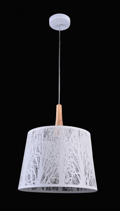 Pendul Lantern MOD029-PL-01-W, 1xE27, alb, IP20, Maytoni [4]