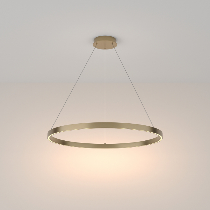 Lustra LED Rim MOD058PL-L42BS3K, 51W, 3000lm, lumina calda, IP20, arama, Maytoni [1]