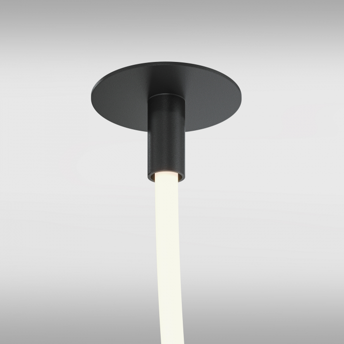 Lustra LED Tau MOD146PL-L40B3K, 40W, 2200lm, lumina calda, IP20, neagra, Maytoni [2]
