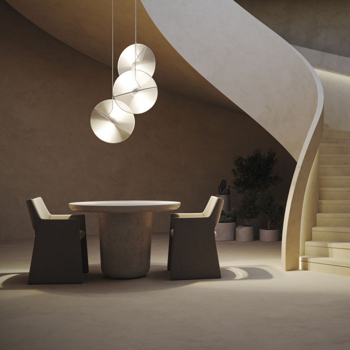 Lustra LED Reflex MOD154PL-L6W3K1, 39W, 2300lm, lumina calda, IP20, alba, Maytoni [2]