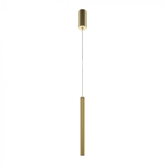 Pendul LED Pro Base MOD159PL-L6BS4K2, 6W, 500lm, lumina neutra, IP20, auriu, Maytoni [1]