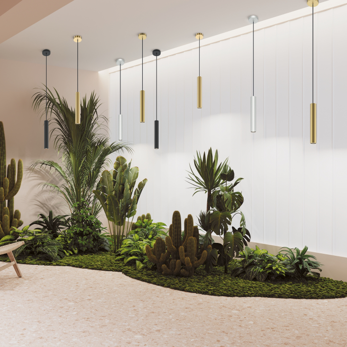 Pendul Pro Focus MOD161PL-L6BS4K1, 1xGU10, argintiu, IP20, Maytoni [2]