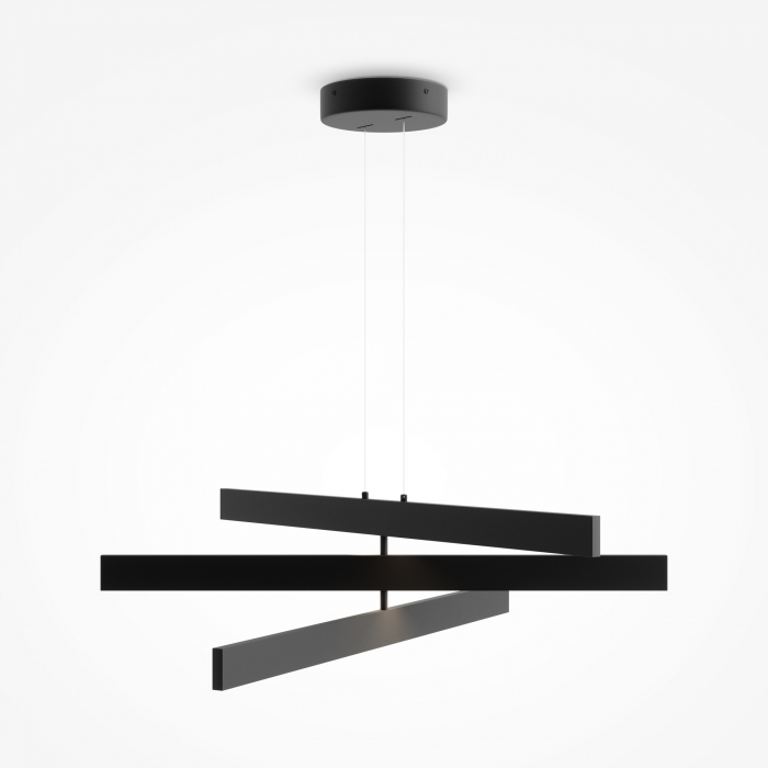 Pendul ORIGAMI Negru 4000k MOD163PL-L38B4K1 Maytoni Modern [1]