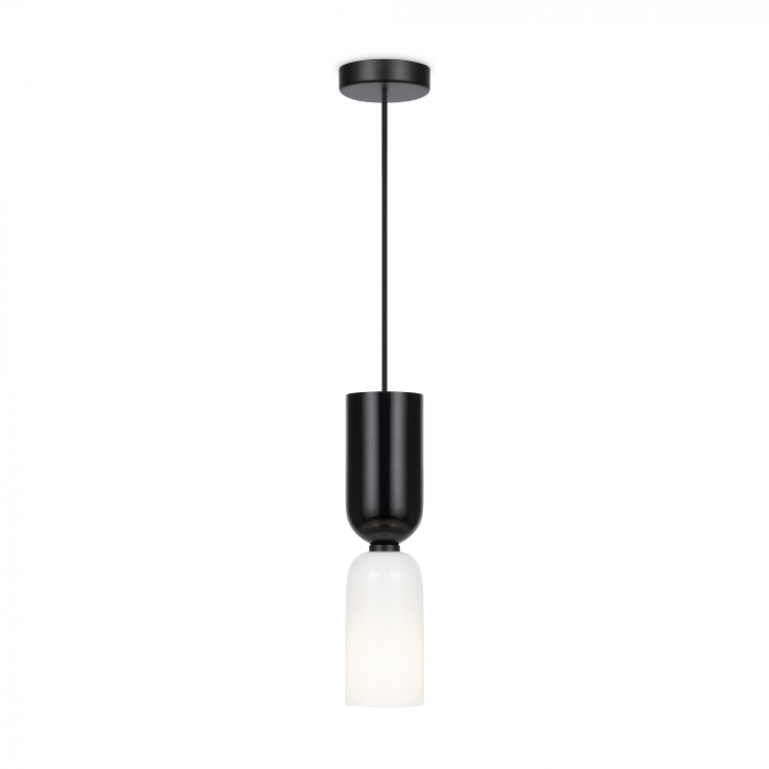 Pendul Memory MOD177PL-01W, 1xE14, negru+alb, IP20, Maytoni [1]