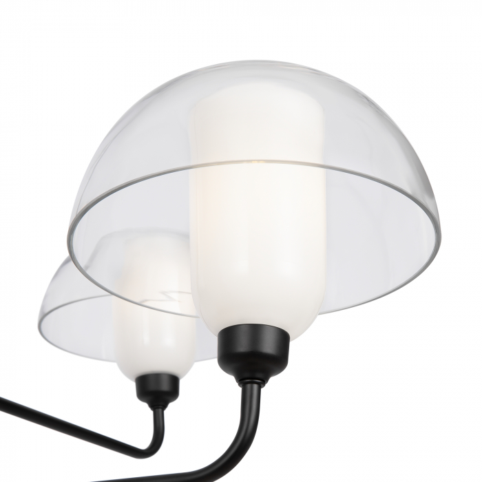Lustra Memory MOD177PL-04B, 4xE14, neagra+alba, IP20, Maytoni [3]