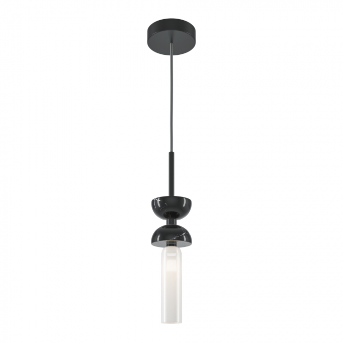 Pendul Kyoto MOD178PL-01B, 1xG9, negru+alb, IP20, Maytoni [1]