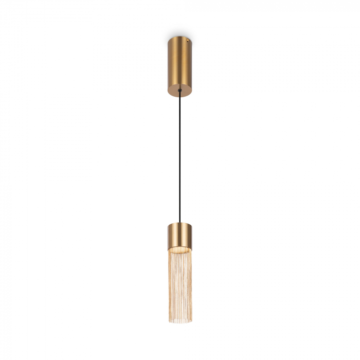 Pendul LED Imaginary MOD190PL-L10G3K, 5W, 100lm, lumina calda, IP20, auriu, Maytoni [3]