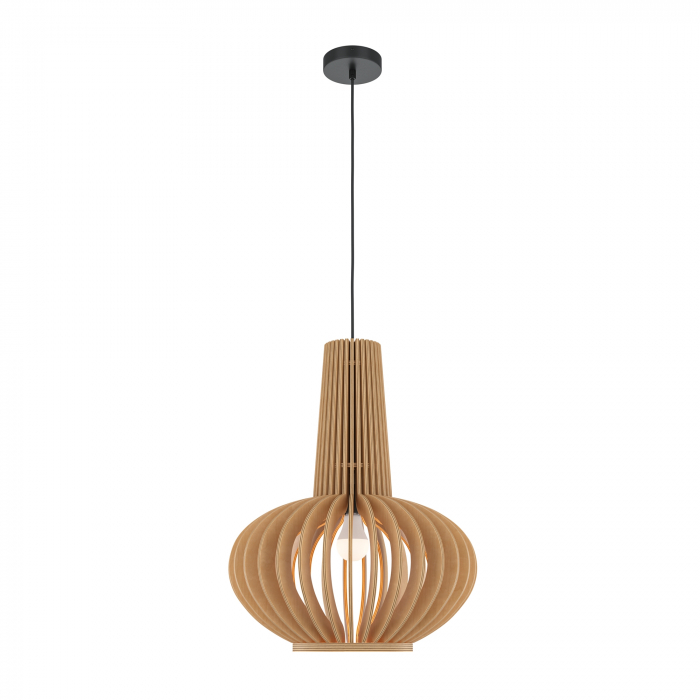 Pendul Roots MOD193PL-01W1, 1xE27, negru+bej, IP20, Maytoni [1]