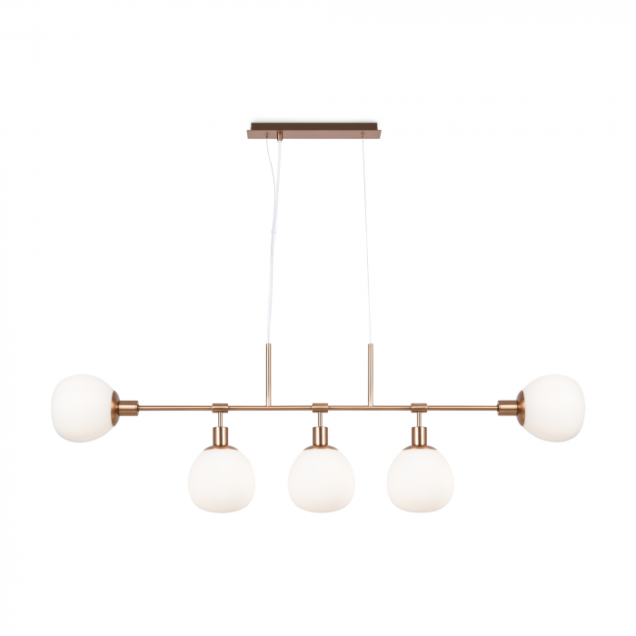 Lustra Erich MOD221PL-05G, 5xE14, alba+aurie, IP20, Maytoni [1]