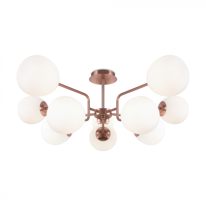 Lustra Erich MOD221PL-10G, 10xE14, alba+aurie, IP20, Maytoni [1]