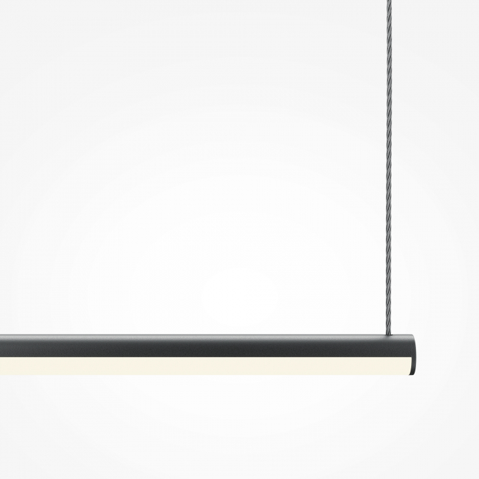 Lustra LED Halo MOD246PL-L24BK, 16W, 800lm, lumina calda, IP20, neagra, Maytoni [2]