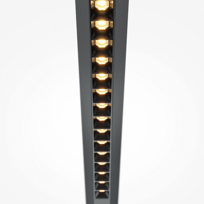 Lustra LED Motion MOD276PL-L40B3K, dimabila, 40W, 2000lm, lumina calda, IP20, neagra, Maytoni [3]