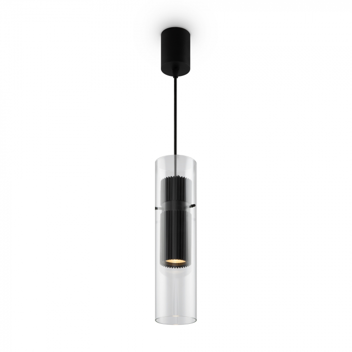 Pendul Dynamics MOD326PL-01B, 1xGU10, negru, IP20, Maytoni [1]