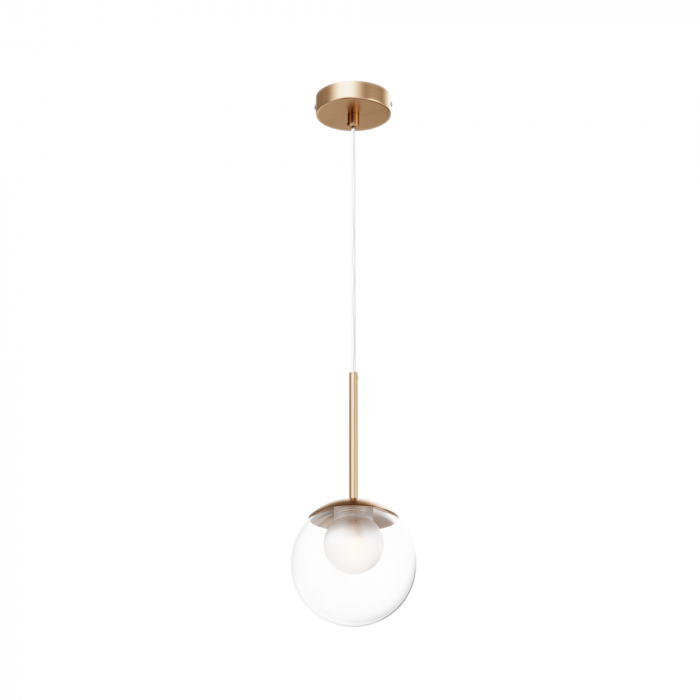 Pendul Basic Form MOD521PL-01G1, 1xG9, auriu+transparent, IP20, Maytoni [1]
