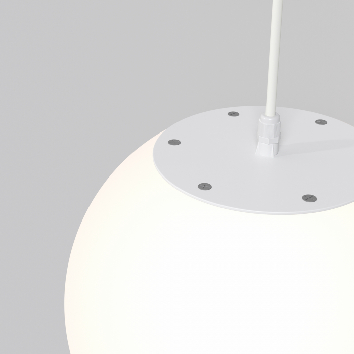 Pendul pentru exterior Erda O594PL-01W, 1xE27, alb, IP54, Maytoni [2]