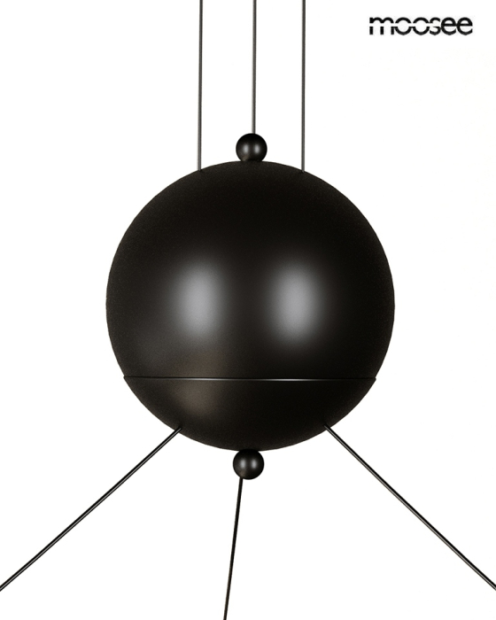 Pendul Octo 3 130x110x130 cm, Aluminiu Negru Mat - Moosee [6]