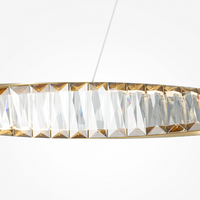 Lustra LED Krone P097PL-L28BS3K, 27W, 1900lm, lumina calda, IP20, aurie+transparenta, Maytoni [2]