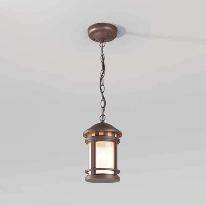 Pendul pentru exterior Salamanca O031PL-01BR, 1xE27, maro, IP44, Maytoni [1]