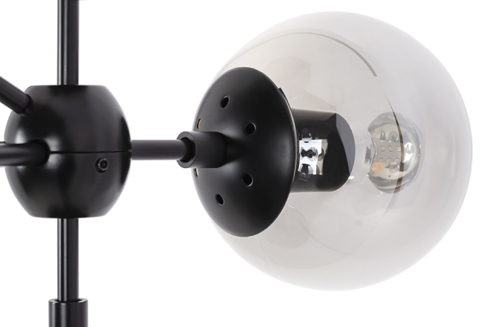 Pendul Planetario 10 96x96x143 cm, Negru Mat - Moosee [4]