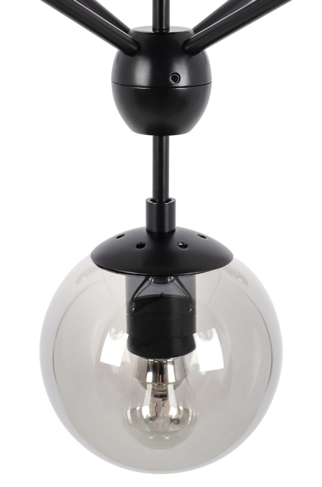 Pendul Planetario 15 142x142x173 cm, Negru Mat - Moosee [5]