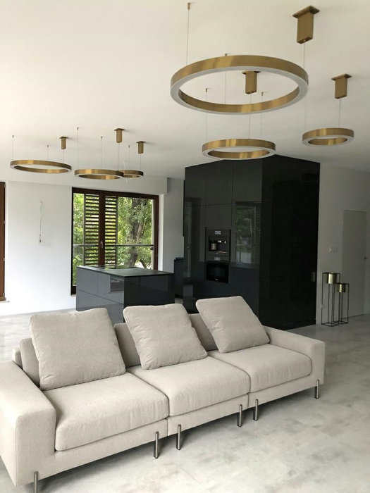 Pendul Ring 60x60x200 cm, Auriu - Moosee [9]