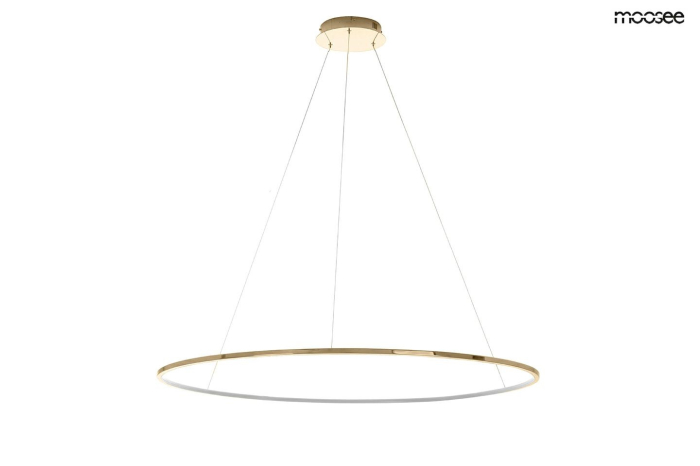 Pendul Ring Slim 100x100x192 cm, Oțel Auriu - Moosee [5]