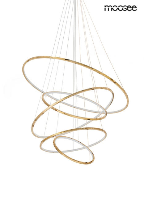 Pendul Ring Slim 100x100x202 cm, Auriu - Moosee [2]