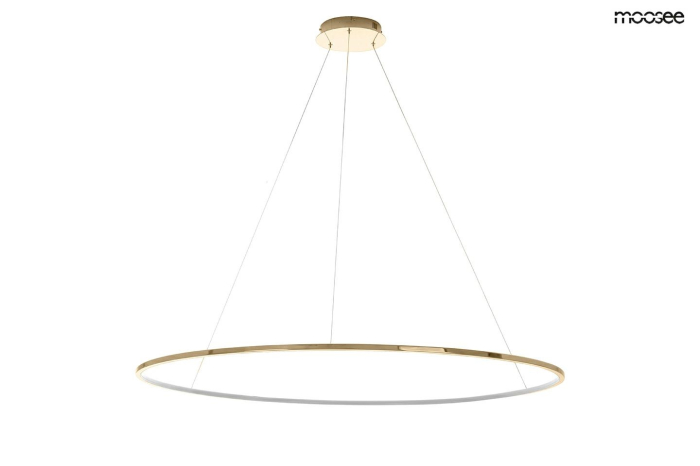 Pendul Ring Slim 150x150x192 cm, Oțel Auriu - Moosee [5]