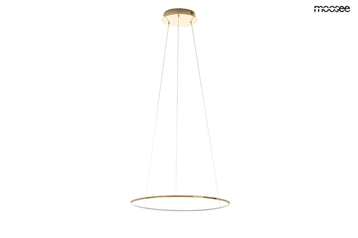 Pendul Ring Slim 40x40x192 cm, Oțel Auriu - Moosee [5]