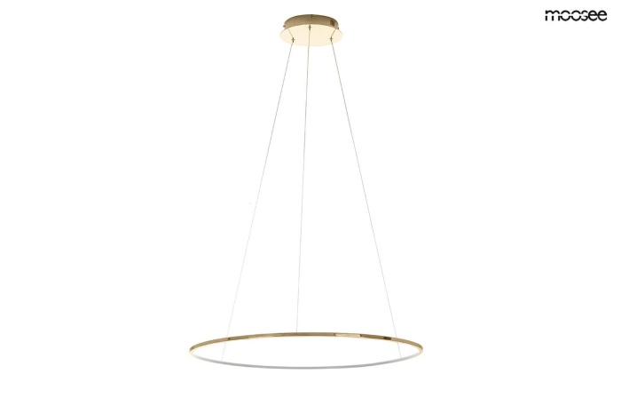 Pendul Ring Slim 60x60x192 cm, Oțel Auriu - Moosee [5]
