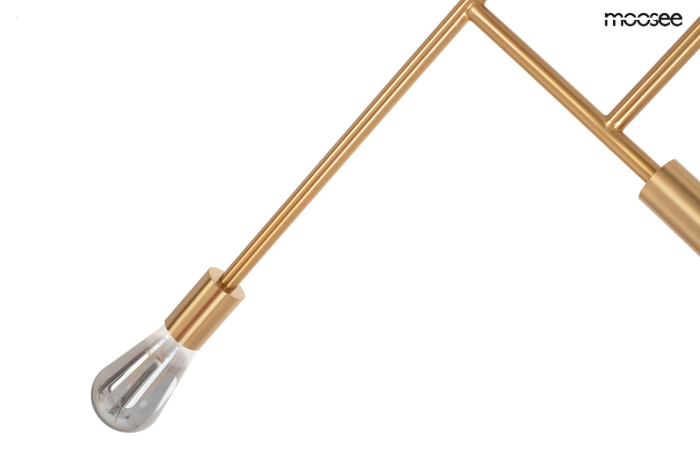 Pendul Riva 2 28x6x147 cm, Oțel Auriu - Moosee [4]