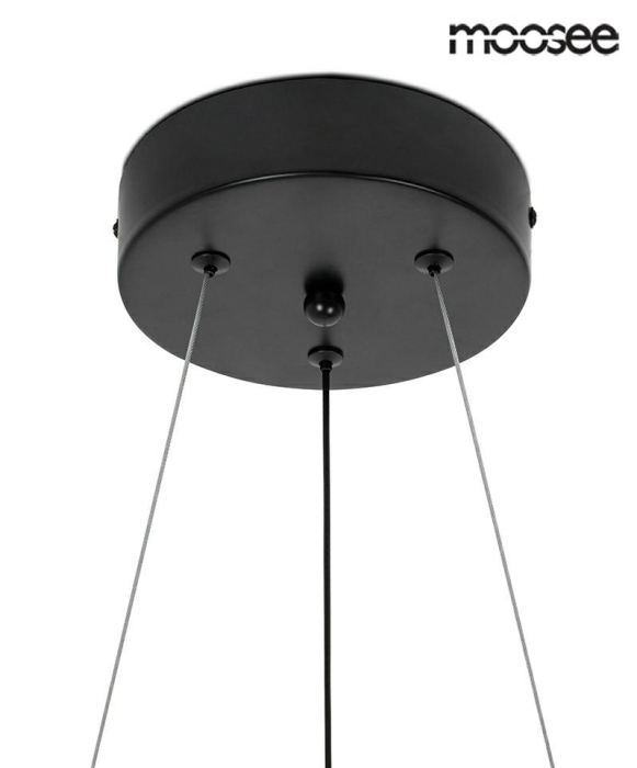 Pendul Serpiente 60 65x65x265 cm, Țesătură Negru - Moosee [6]
