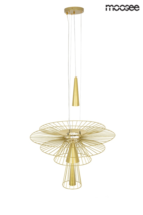 Pendul Sesto 60x60x250 cm, Auriu - Moosee [4]