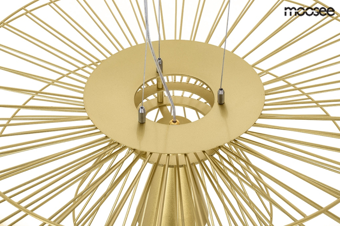 Pendul Sesto 60x60x250 cm, Auriu - Moosee [7]