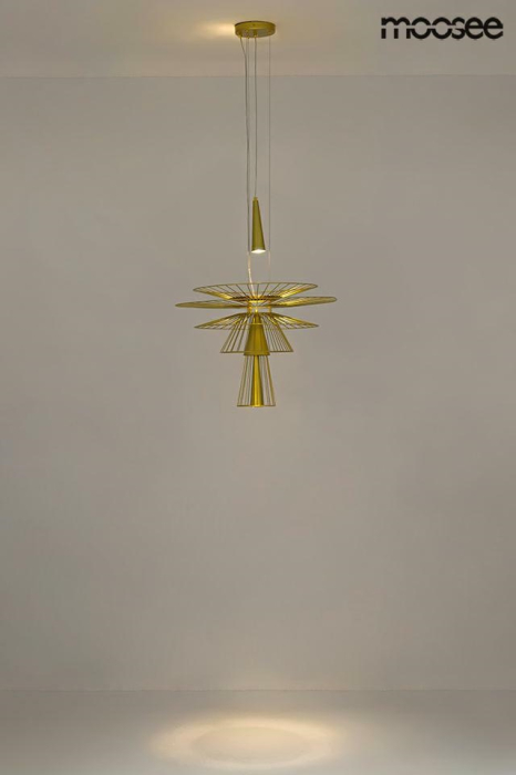 Pendul Sesto 60x60x250 cm, Auriu - Moosee [12]