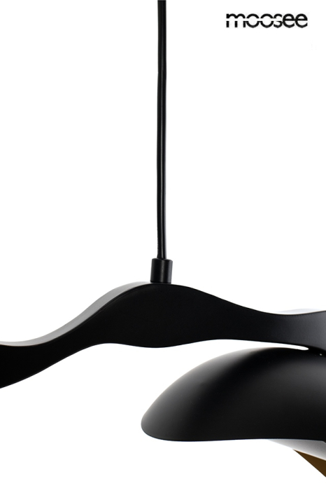 Pendul Torre 126x20x35 cm, Metal Negru - Moosee [5]