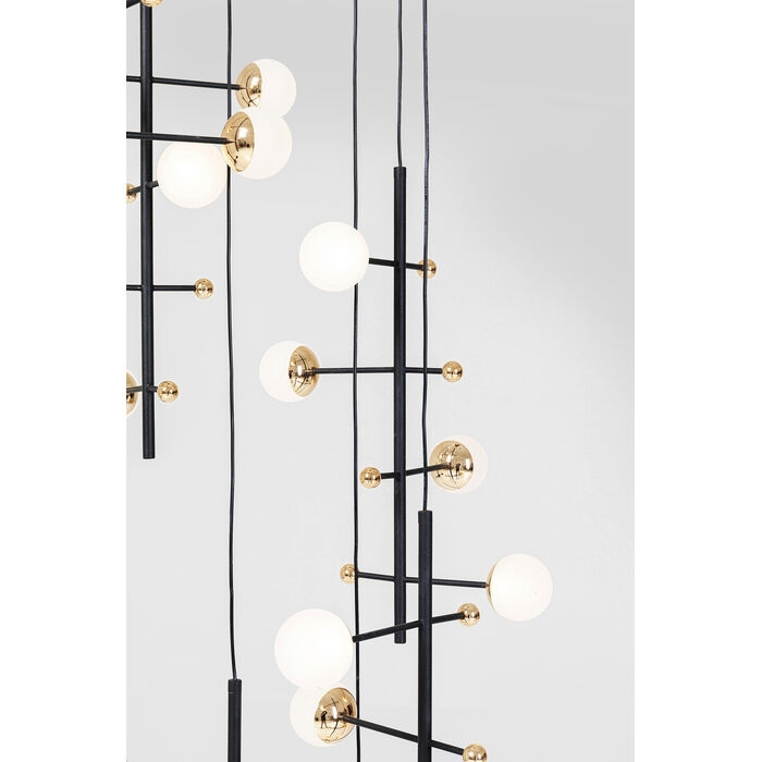 Pendul Trapez 64x64x280 cm, Negru - Kare Design [4]