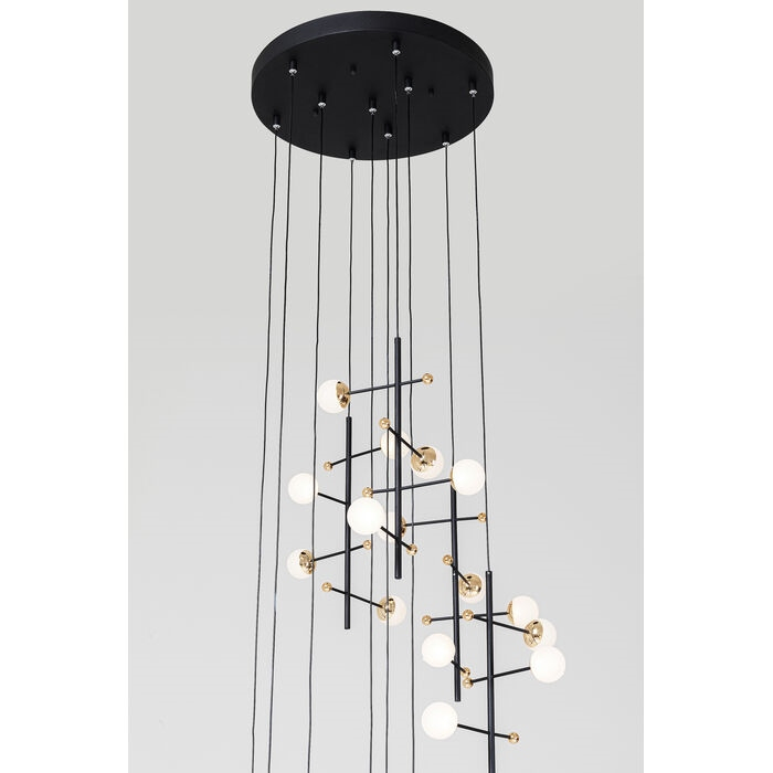 Pendul Trapez 64x64x280 cm, Negru - Kare Design [2]