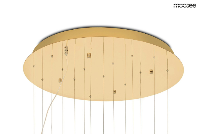 Pendul Tulippe 14 Disc 50x50x230 cm, Oțel Auriu - Moosee [8]