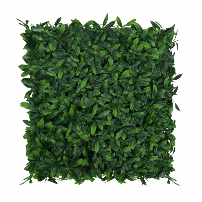 Perete verde artificial Laurowisnia UV 50x50cm [2]