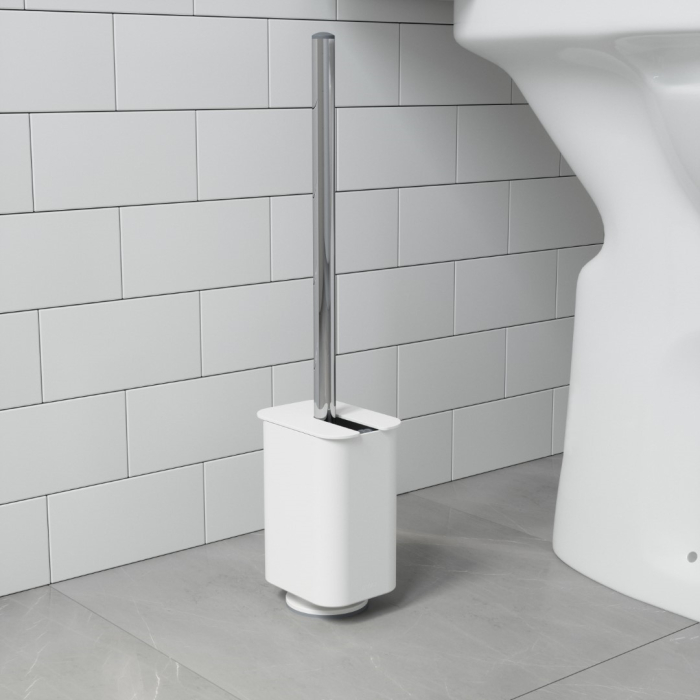 Perie WC Flex 8x12x44 cm, Alb - Umbra [4]