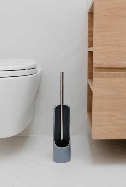 Perie Wc Touch Albastră Albastru, 9x9x44cm, Umbra 023274-1050 [6]