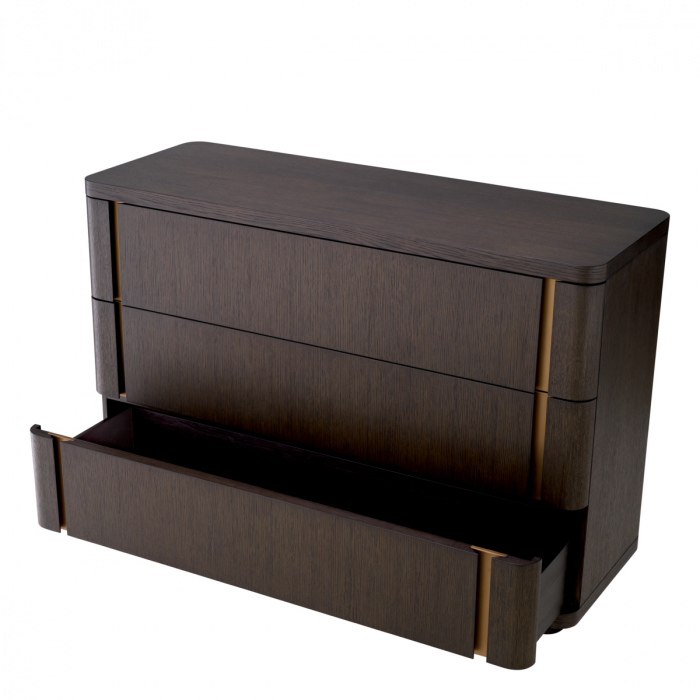   Comoda cu sertare Modesto S din furnir de steBorcan mocha 115360 EICHHOLTZ [2]