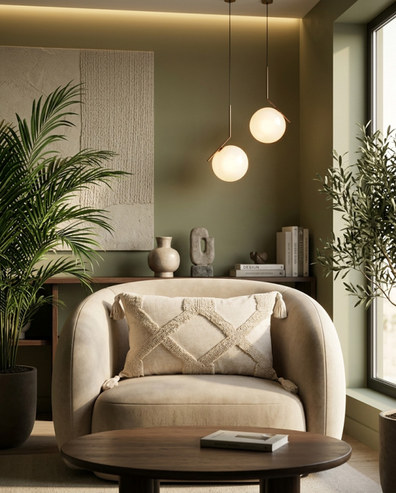 Pernă Decorativă Bohi Long 50x14x30 cm, Țesătură Bej - SHP [5]