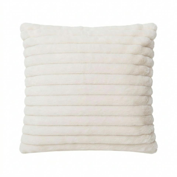 Pernă Decorativă Line 43x14x43 cm, Poliester Bej - SHP [2]