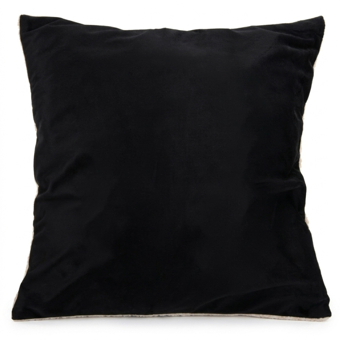 Pernă Decorativă Zebrano 44x14x44 cm, Bej, Negru - SHP [2]